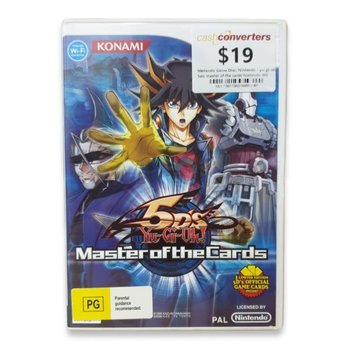 Yu Gi Oh 5ds Master Of The Cards Nintendo Wii 001100218660 Cash Converters 
