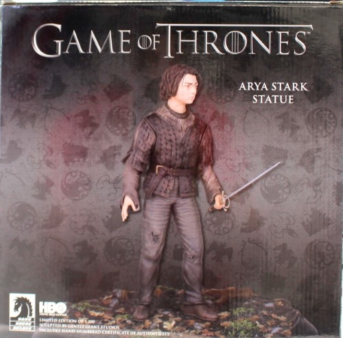 Dark Hourse Deluxe Game Of Thrones Arya Stark Brown | 023300179224 ...