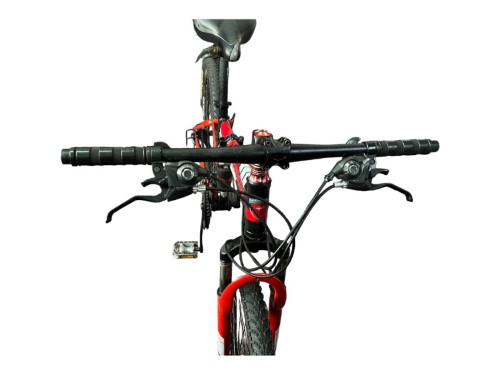 Masleid Warrior Dual Suspension Foldable 21 Speed Red