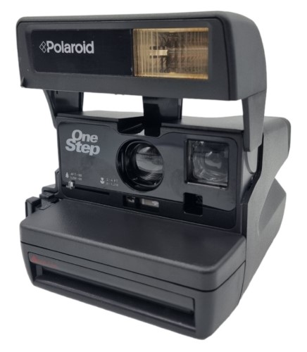 Polaroid One Step 600film 1983 Vintage Camera Grey 