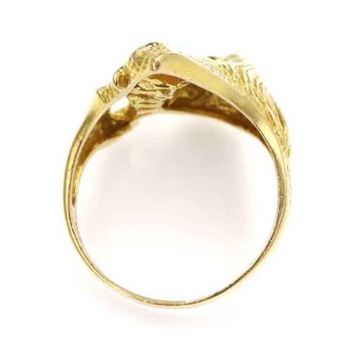 Baby gold sale ring 24k