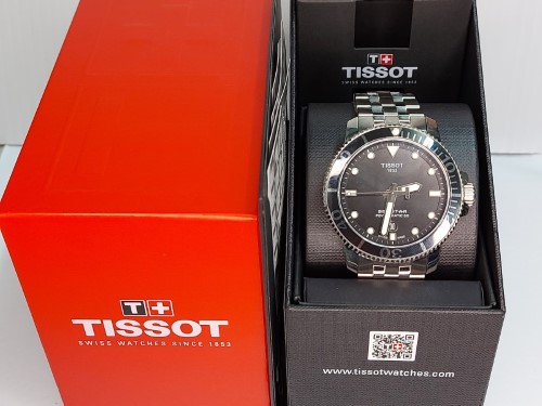 Tissot Watch Mens T120.407.11.051.00 Seastar Powermatic