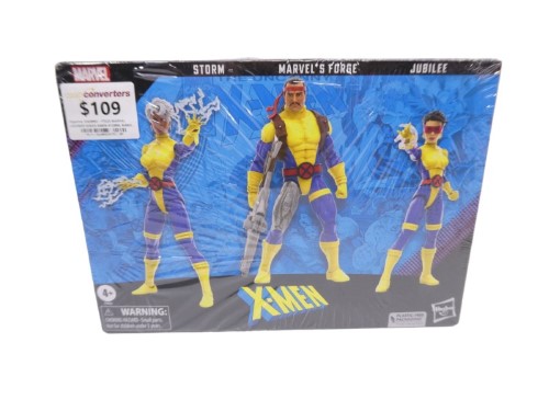 Hasbro Marvel Legends Series Xmen Storm, Marvel's Forge, Jubilee Black ...