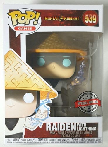 raiden with lightning funko pop