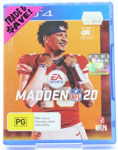 Madden NFL 20 For PLAYSTATION 4 PS4