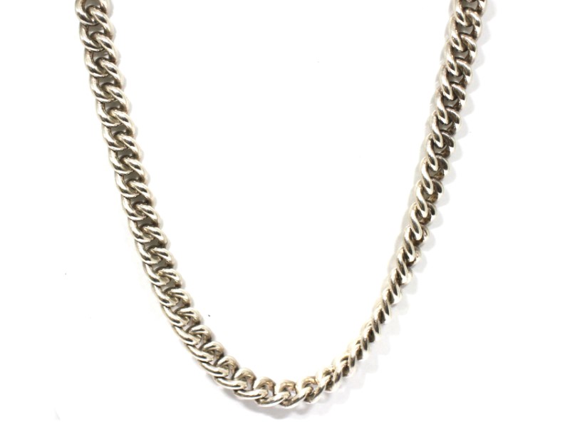 Stephen Einhorn Designer Silver Necklace 42cm 129.1G