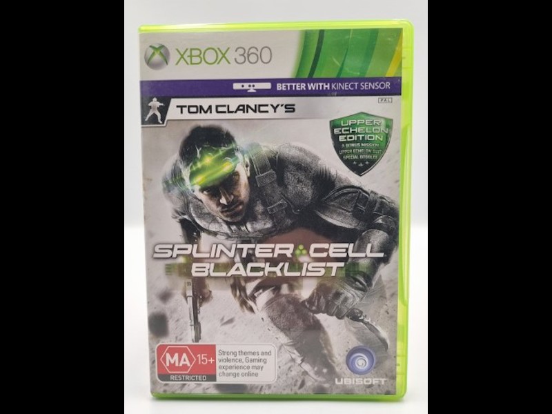 Cash Converters - Microsoft Xbox 360 Game Splinter Cell Blacklist