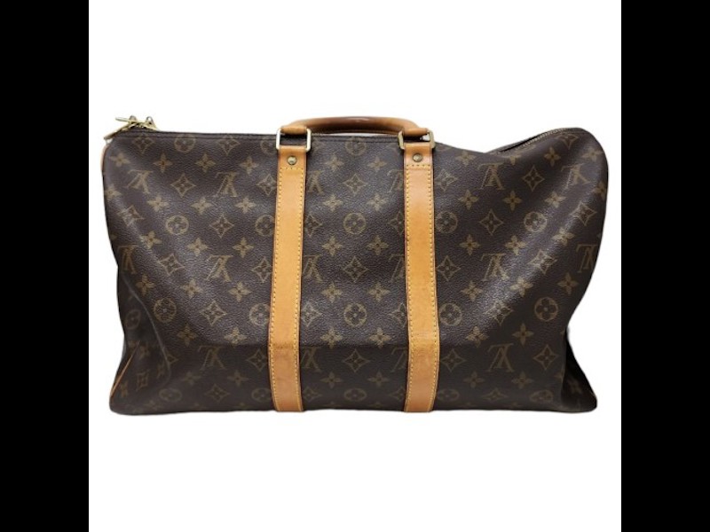 Louis Vuitton LV Fornasetti Keepall Brown Leather ref.333106 - Joli Closet