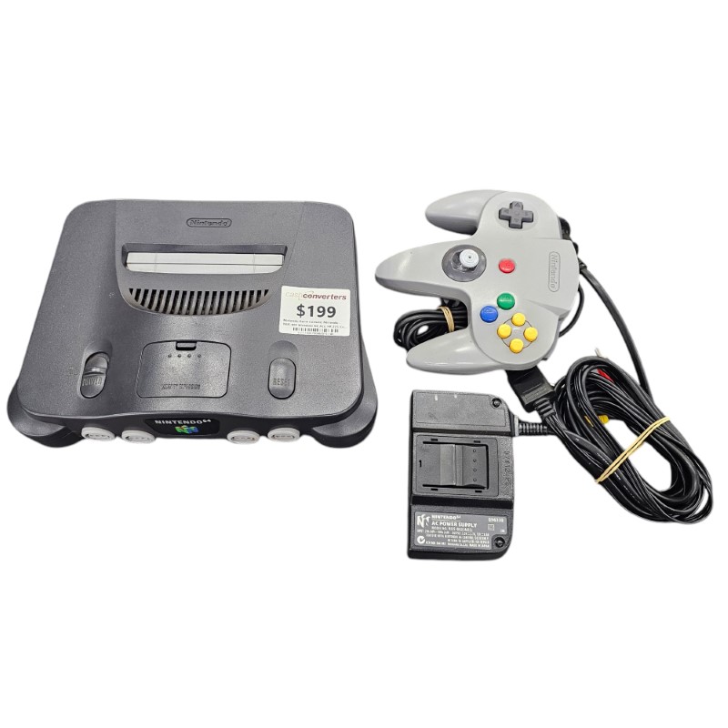 On sale Nintendo 64 Console