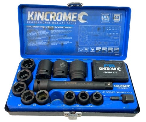 Kincrome deep impact on sale socket set