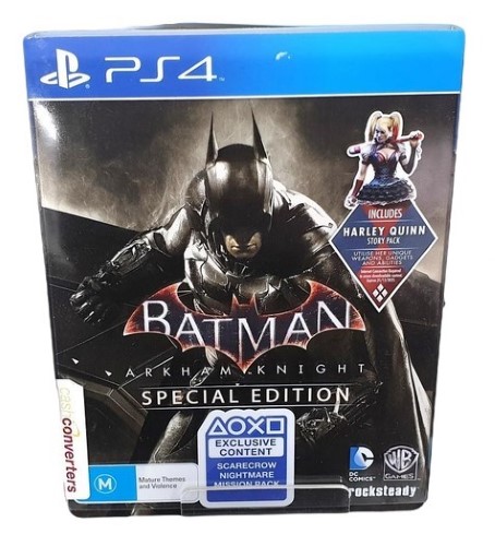 Batman Arkham Knight Special Edition (Steelbook) Playstation 4 (PS4) |  034000336529 | Cash Converters