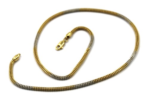 Two tone online gold necklace