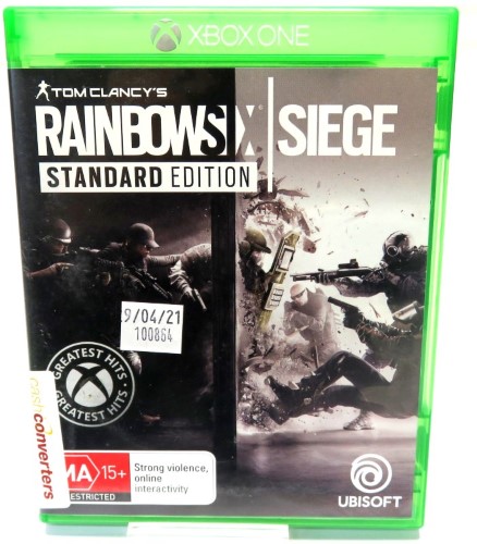 Rainbow Six Seige Standard Edition Xbox One | 028600245963 | Cash ...