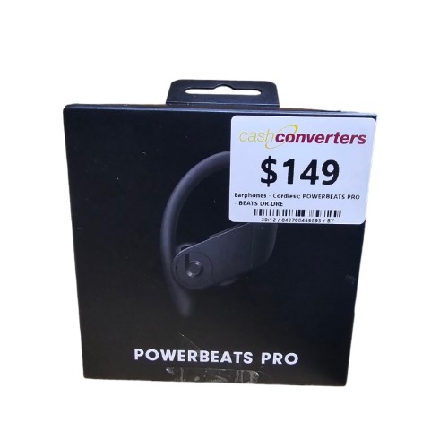 Powerbeats Pro Beats Dr.Dre Black 043700449893 Cash Converters