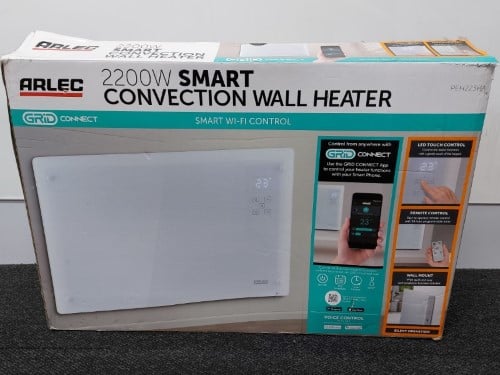 Arlec 2200W Smart Convection Wall Heater | 033900185227 | Cash Converters