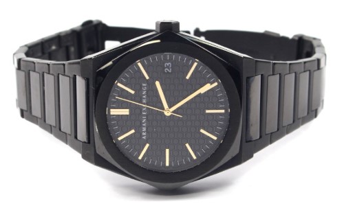 Armani Exchange Watch Mens Ax2812 Geraldo Black | 014400017003