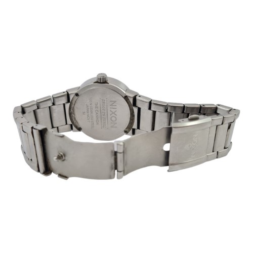 Nixon shoot to thrill the cannon 100m stainless online steel