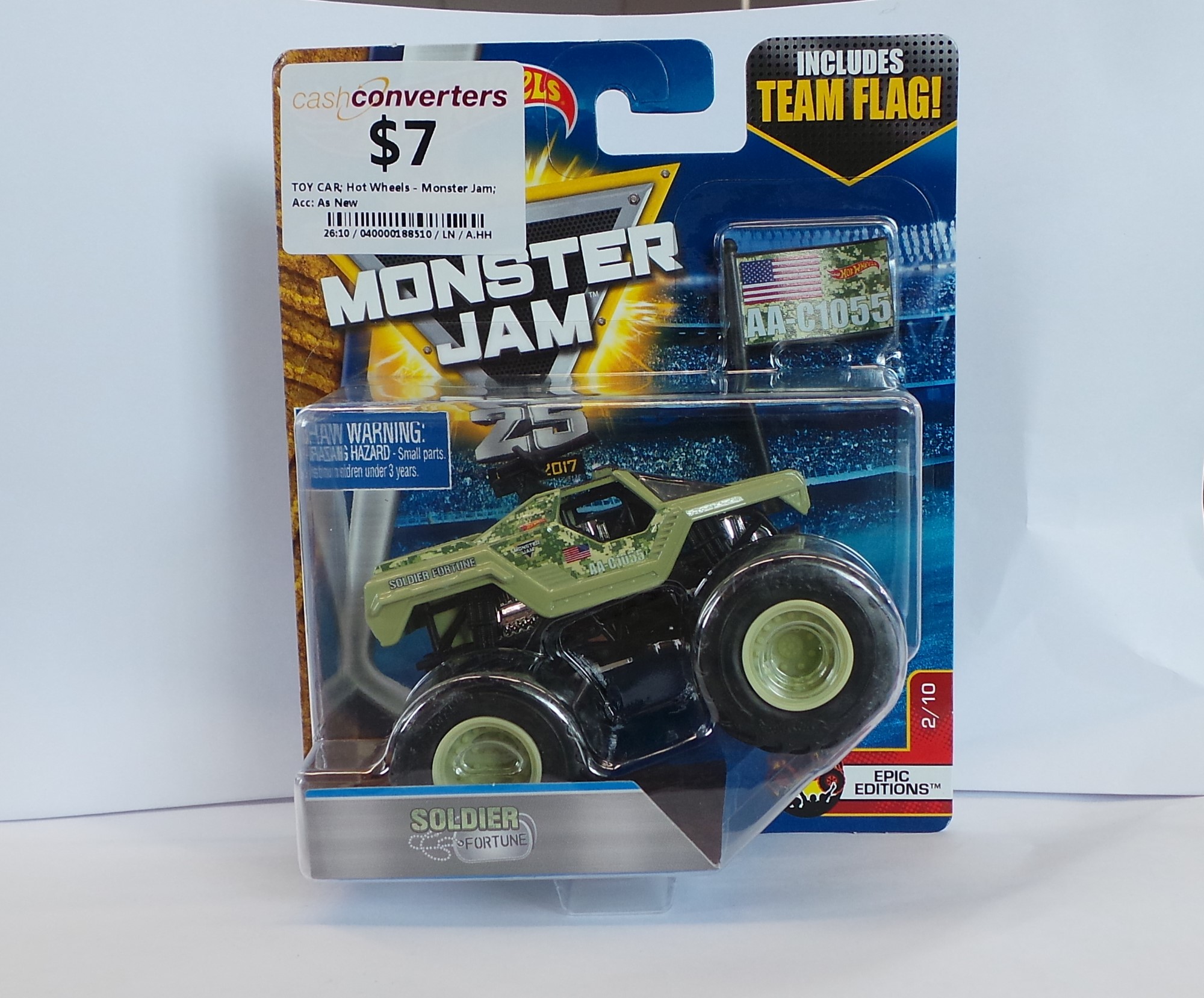 hot wheels monster jam soldier fortune