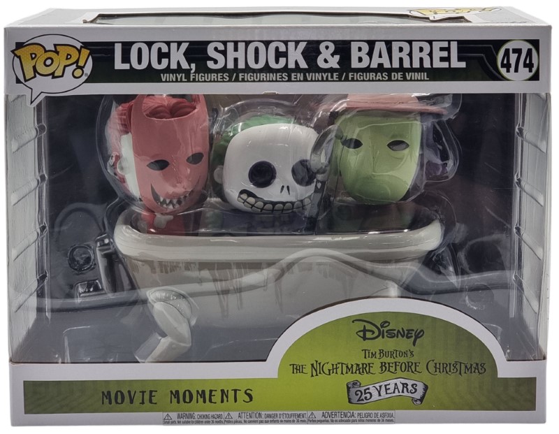 Lock shock and factory barrel Funko Pop