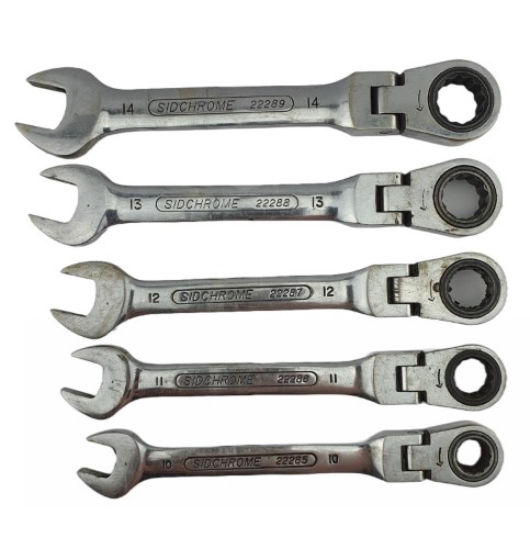 Sidchrome geared deals spanner set