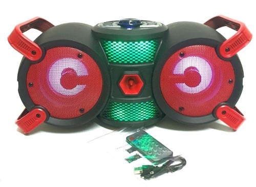 qfx bluetooth jumbo boombox