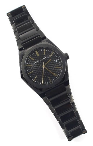 Armani Exchange Watch Mens Ax2812 Geraldo Black | 014400017003