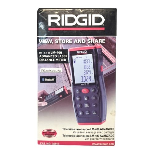 Ridgid deals laser measure