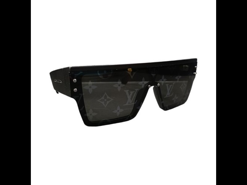 Louis Vuitton x Supreme City Mask Monogram Shield Sunglasses - Red