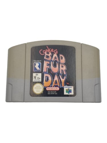 Conker's bad online fur day cartridge