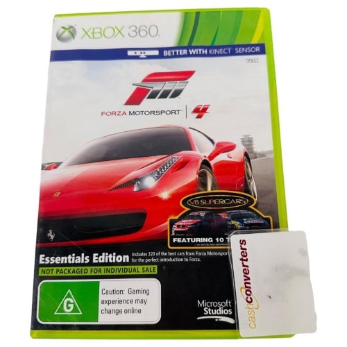 Forza Motorsport 4 Xbox 360 044000186948 Cash Converters 4827