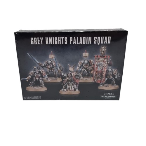 Games Workshop Grey Knight Paladin Squad Black | 028900189526 | Cash ...