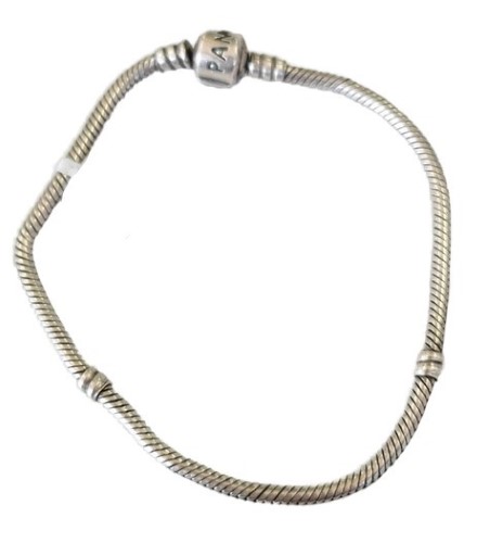 Pandora Silver Rope Bracelet Silver Bracelet - 22cm 14.88G ...