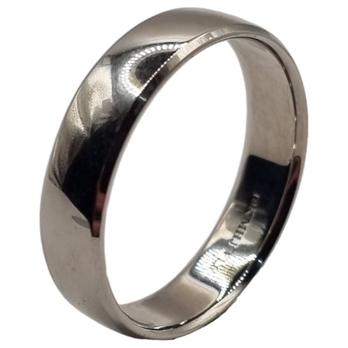 6.1G 10K White Gold Ring 10ct White Gold Mens Ring Size Z ...