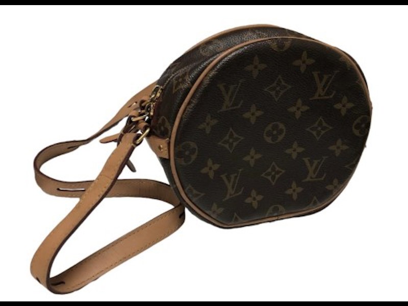 Boîte chapeau souple leather crossbody bag Louis Vuitton Brown in Leather -  36159749