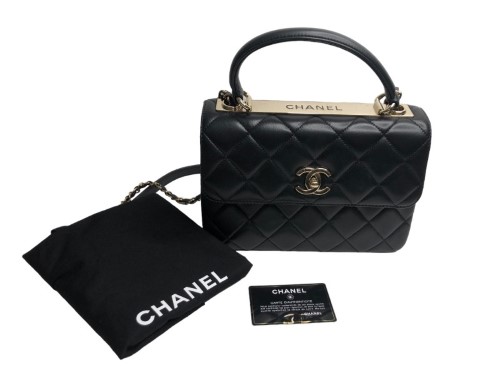 Chanel bag hot sale top handle