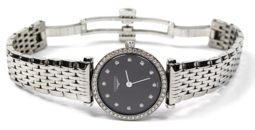 Longines Watch Ladies La Grande Classic Diamond Bezel Ladies L4