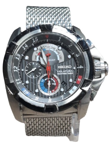 Seiko velatura yachting online timer chronograph