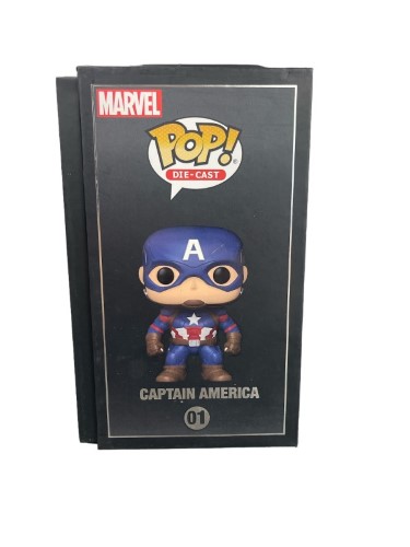 Shops Captain America die cast Funko pop