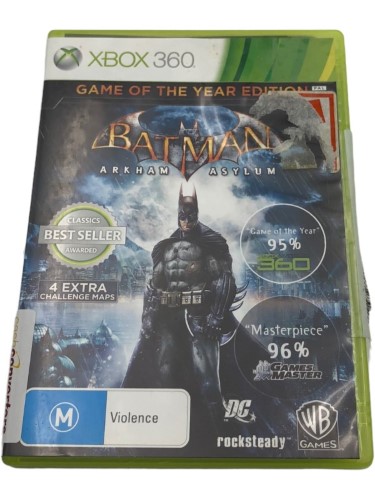 Batman Arkham Asylum Xbox 360 | 003300275882 | Cash Converters