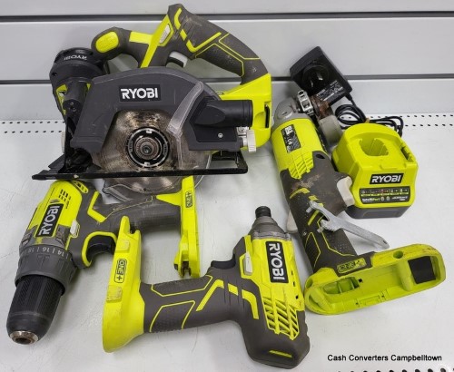 Ryobi 4 piece discount set