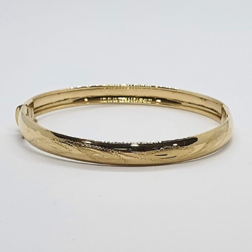 18ct Yellow Gold Bangle 18ct Yellow Gold Bangle - 12G | 036000395603 ...