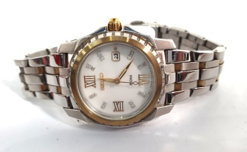 Reduced Seiko Watch Ladies 7N82 Ddj0