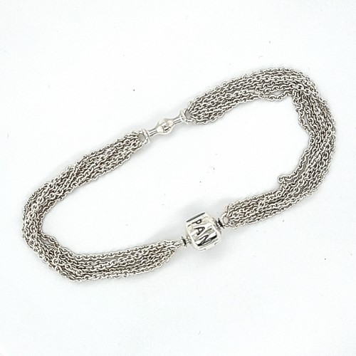 Sterling Silver Pandora Bracelet – Goldbank Jewellers