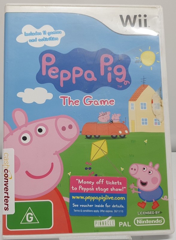 peppa pig wii