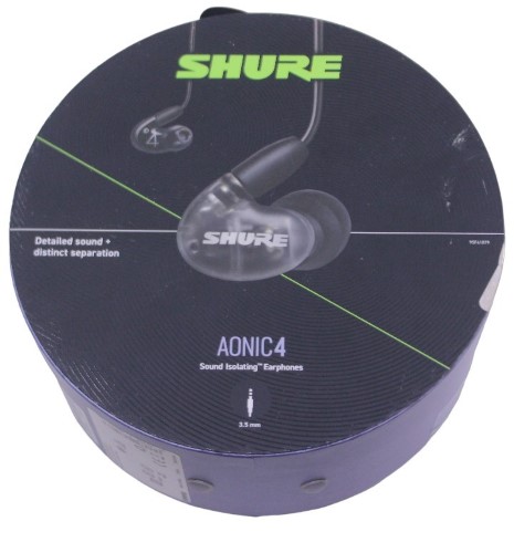 Shure Aonic4 Black | 033200242137 | Cash Converters