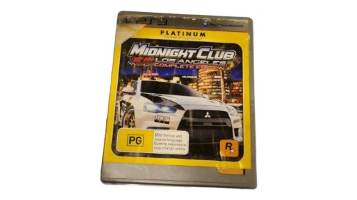 Midnight Club Los Angeles: Complete Edtition Playstation 3 (PS3) |  002900239766 | Cash Converters