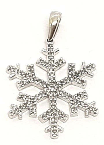 michael hill snowflake necklace