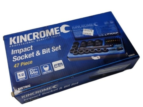 Kincrome 47 deals piece socket set