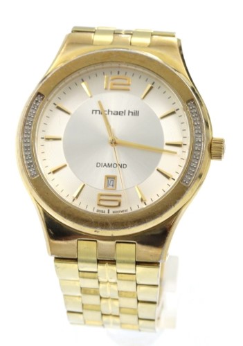 michael hill gold diamond watch