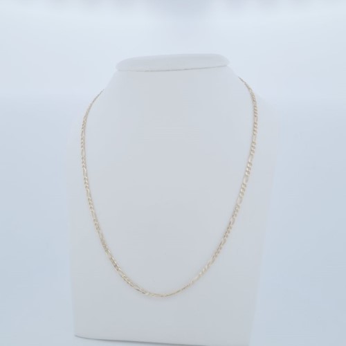 9ct Figaro Link Chain Yellow Gold Chain Necklace 52cm 5.78G ...